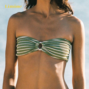 Limone New Bikini One Piece Swimsuit Womens Pink Beach Vacation Style Black Skin Hot Girl Swimsuit Split Design Summer 2025