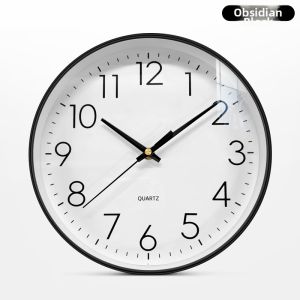 ZHONGBAIXIAO | Fashional Simple Quiet Non-Drilling Electronic Wall Clock