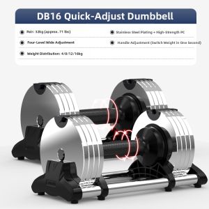 SINUODE | Adjustable Steel Dumbbell Set