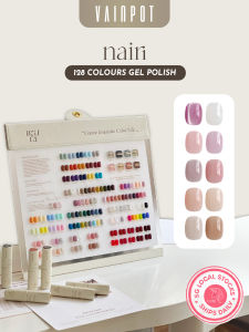 [Vainpot-SG] ROU NI NAIRI COLLECTION 128 COLOURS GEL POLISH - SOLID/ JELLY/ GLITTER/ CAT EYE/ SHIMMER [#01-#128]