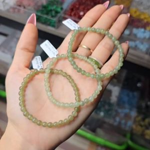 Q777 Vòng hạt Ngọc Hòa Điền 5li không kén mệnh - Phong Thuỷ TUDO P