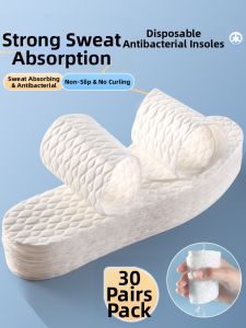 ZUYINBULUO | Anti-odor Antibacterial Sweat-absorbent Breathable Anti-slip Disposable Shoe Inserts