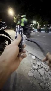 Lampu Tembak LED 4 Mata CR7 Tipe CR8011 - Jauh Dekat Kuning Putih Waterproof