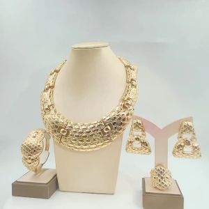 Women Necklace Sets Fashion Dubai Jewelry Sets For Women Necklace Wedding Party Jewelry Accessories