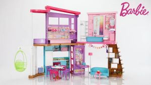 Barbie Vacation House Fully Furnished Playset (HCD50)
