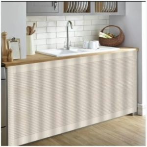 Kitchen Cabinet Curtain Simple Langsir Kabinet Dapur Slide Dust Door Curtain Home