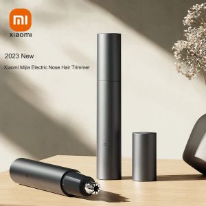 Xiaomi | Xiaomi Mijia Electric Nose Hair Trimmer Portable Nose Ears Hair Eyebrow Trimmer for Men Rechargeable Painless Clipper