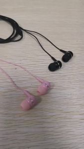 หูฟังแบบมีสายหูฟังพร้อมไมโครโฟนในตัว3.5มม./Type-C ในหู HIFI แบบมีสาย Hedphone สำหรับ Huawei Xiaomi สมาร์ทโฟนแบบมีสาย3.5มม.