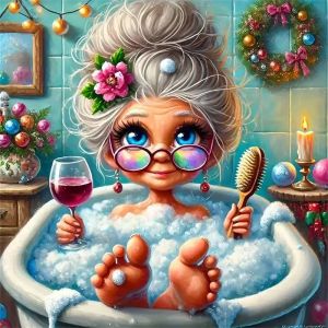 500 Pieces Jigsaw Puzzle for Adults Needlework Old Woman Paper Puzzles Home Decor Wall Display Festival Gift