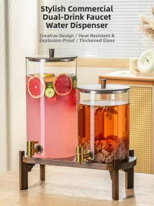 CRISTALGLASS | Large Capacity High Temperature Resistant Beverage Jug