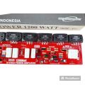 Kit Power 1200 Watt Stereo plus transistor final Sanken 4 set. 