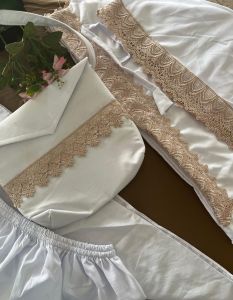 Mukena/rukuh jumbo dewasa travelling 2in1 resleting renda atas dan bawah/dhiaz collection