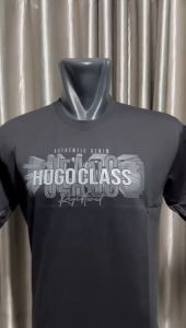 Kaos Pria Fashion Hugoclass Lengan Pendek Motif Terbaru Top Casual Brand Dengan Tampilan Kekinian