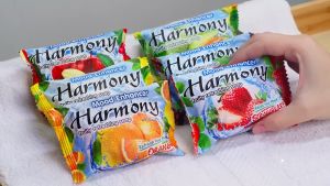 Harmony Bar Soap / Sabun Batang Mandi Body Wash Orange Satsuma Grape Sparkling Strawberry Alpine Lemon Citrus Melon Honeydew Apple Fuji 70 Gr