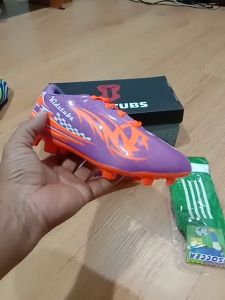 KIDZTUBS Sepatu Bola Anak Paket Komplit Sepatu Bola Tas Skin Deker Kaos Kaki Usia 6-10 Tahun Size 28 29 30 31 32 33 34 35 36 37 KDZ2034122324