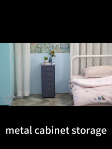 Waterproof metal cabinet drawer office steel storage file cabinet mobile cabinet chest