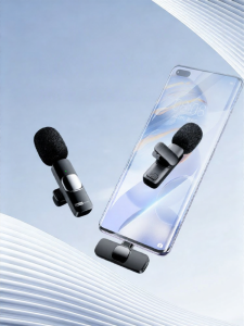 Lenovo | Wireless Noise Reduction Collar Microphone for Streamers