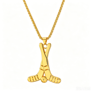 Bandai | Creative sports golf color pendant metal pendant necklace personalized accessory accessories gift