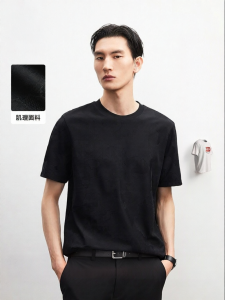 Jack Jones | Versatile Comfort Textured Jacquard Mens T-Shirt