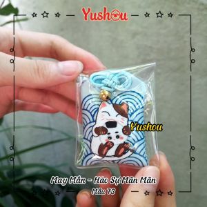 Móc khóa Yushou May Mắn - Mẫu 73 - Hảo Sự Mãn Mãn (Kiểu Omamori) Có sẵn