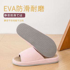 Dép Vải Lanh Mùa Hè 2025 Dép Vải Lanh Nhật Bản Cho Cặp Đôi Dép Lót Sàn Gỗ Trong Nhà Thoáng Khí Chống Trượt Dép Đi Trong Nhà Cho Mọi Mùa