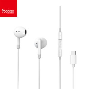 Original YOOBAO L-C10 Premium Sound Quality HD Calling Comfortable to Wear Wired Earphone For Devices Type-C Port
