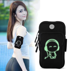 Túi Đựng Điện Thoại Màu Đen Túi Đeo Tay Thể Thao Cho Điện Thoại 7.3 Inch Siêu Lớn Cho Ultra 20 Túi Đeo Tay Tập Thể Dục Chạy Bộ Chống Thấm Nước