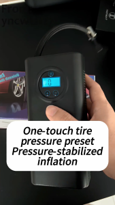 Portable Tire Inflator Digital Car Bicycle Pump Air Compressor Fast Inflation LED Digital Display
