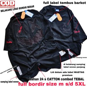 BAJU BORDIR FULL TAG RIC SIZE SAMPAI 5XL JUMBO BAHAN TEBAL 24S FULL BORDIR FULL TAG /MIROR 1:1/COD