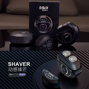Mini Double Head Electric Shave USB Rechargeable Portable Shaving Machine Magnetic Cutter Head Full Body Wash Shaver Travel