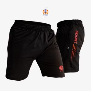 Celana Pendek Olahraga Sport Pria Saku Resleting Lotto Tebal dan Lembut