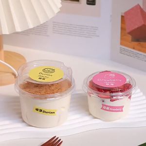 10 pcs Mika Cup Premium / Mika Pudding isi 10 Pieces / Kotak Mika / Kotak Puding / Tempat Kue / Kotak Dessert / Kotak Puding / Mika Puding Yougurt Dessert / Kotak Puding / Tempat Kue / korean box dessert / cup dessert box mini / Mika Puding M17