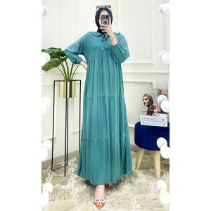 Gamis polos rayon baju wanita model terbaru dres rayon jumbo gamis rayon prrmium tebal baju gamis 2022 model terbaru gamis hitam polos remaja ootd hijab wanita bb 80kg kekinian xxxl ld 130 ld 140