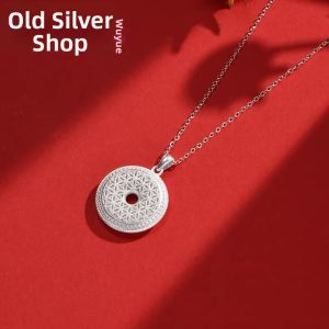 WU YUE JEWELRY | Soothing Peace Filigree S925 Silver Necklace