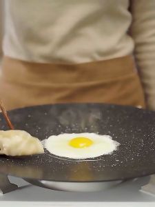 MallMainan-C1211 Wajan Panggangan Grill Pan 34 CM Anti Lengket Alat Pemanggang BBQ Korea Datar