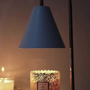 Mini Scented Candle Warmer Lamp Expand Fragrance Adjustable Height Electric Aid Sleep Atmosphere lamp Table Light Atmosphere Lamp