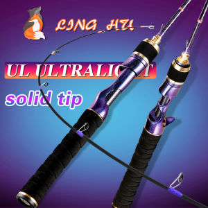 【NYA】1-8g 2-7lb 1.38M/1.5M/1.68M/1.8M UL ultra-light Solid Tip Bait Casting/Spinning Fishing Rod light medium Rod salt water/fresh water Rod shrimp rod retractable fishing rod fishing rod set Carbon Fiber Rod Outdoor Rod UL Rod
