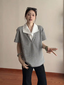 LIUBU | Áo Thun Guayabera Phong Cách Retro