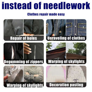 ✨Strong Hold Gentle on Fabric！🥼fabric glue No Hardening/Waterproof/Fast-drying/No Trace Super Fabric Glue fabric cloth glue for fabric permanent fabric glue suitable for gluing cottonFabric SofaCurtains shoes leather repair etc织物胶 强力胶水 布胶水