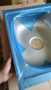 Sink/wastafel/bak cuci piring stainless+saringan afur+selang pembuangan+kran cuci piring komplit(48cmx40cm)