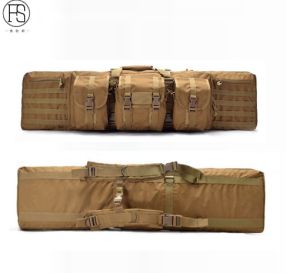 36 47นิ้วกระเป๋าคู่กระเป๋าเป้สะพายหลังสําหรับ M4a1 AR15 AK47กระเป๋าแบบพกพากระเป๋าล่าสัตว์อุปกรณ์เสริม