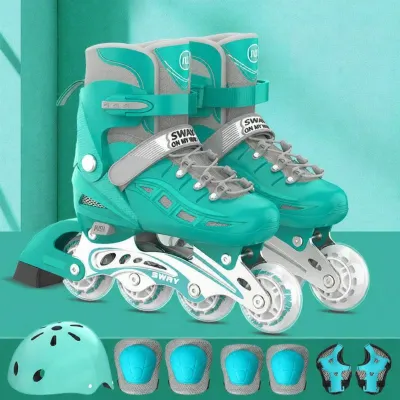 LIWAN | Childrens Roller Skates Flashing Beginner Friendly