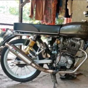 KNALPOT RACING TLR JENONG SARFUL BUAT MOTOR MP CB GL