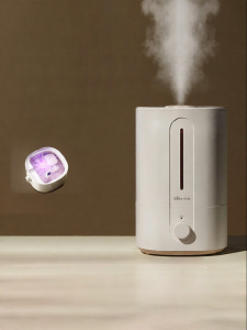 [China Plug Adapter Needed] Bear | Quiet Large Mist Air Purifying Humidifier for Home Bedroom
