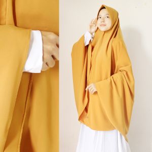 Khimar Syari XL Pad Woopeach Lux By Yufina