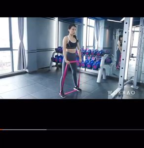 Deep Squat Resistance Belt Long Resistance Belt Fabric Pull Up Assist Belt Womens Elastic Fitness