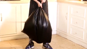 Trash bag Garbage bag Black (Small/Medium/Large/XL/XXL) Bathroom Bedroom Kitchen Office Trash Bags