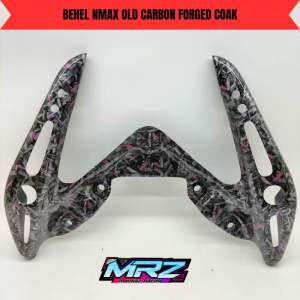 Behel Nmax Old Carbon Forged Behel Nmax Old Lubang Coak Carbon Tanduk Nmax 155 Model Coak Begel Planger Pengangan Jok Belakang NMAX Old Coak Carbon WTP Motif Forged
