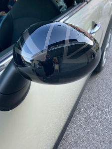 For Mini Cooper R50 R52 R53 Right And Left Steering Car-styling Union Jack Door Rear view Mirror Covers Car Surfing Stickers