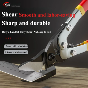 Industrial Iron Scissors Multi-Use Metal Shears for Cutting Plates Aviation Keel & Gusset Wire